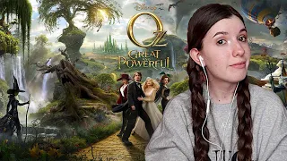 WATCHING THE WICKED MOVIE THAT NO ONE TALKS ABOUT! *OZ THE GREAT & POWERFUL* COMMENTARY & REACTION