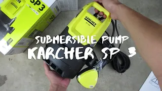 Pompa Celup Air Kotor Drainage Submersible Pump Karcher SP3 SP 3 Dirt