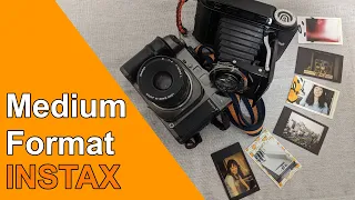 Shooting Instax on Medium Format cameras! Mamiya 7 & Voigtlander Bessa RF