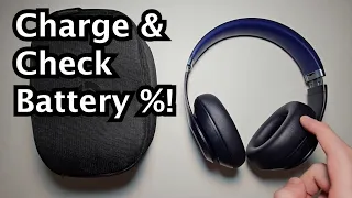 How to Charge Beats Studio Pro Headphones!
