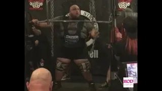 World Record Squat - Nathan Baptist - 594.6kg 1311lb