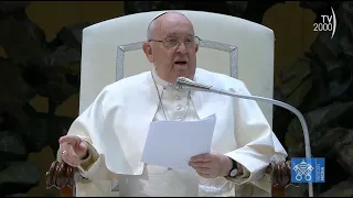 Papa Francesco, Udienza Generale 7 febbraio 2024