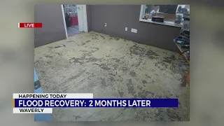 Flood recovery in Waverly: 2 months later