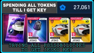 Asphalt 9 | JESKO KEY | SPENDING ALL TOKENS | JESKO EPIC PRIX | JACKPOTS