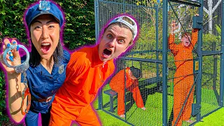 I LOCKED THE BOYS IN A PRISON FOR 24 HOURS!!