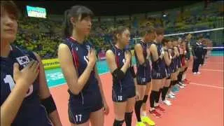 2014 World Grand Prix: Korea vs Russia (MBC+ Highlight)