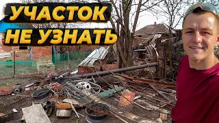 РАЗГРЕБ ВЕСЬ ХЛАМ В ОГОРОДЕ И ТЕПЕРЬ КРАСОТА🔥БОРЮСЬ С КЛЕЩАМИ 😳#РЕМОНТ #своимируками #деревня