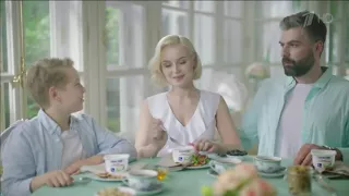 Рекламный ролик Danone с участием Полины Гагариной