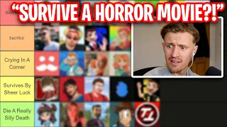 Solidarity Makes A Friends "Horror Movie Outcome" TIER LIST..