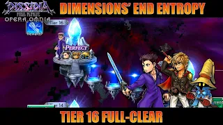 GL [DFFOO] DIMENSIONS' END ENTROPY: Tier 16 Full Clear