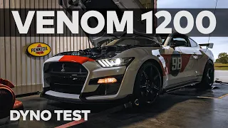 1200 HP Mustang GT500 Dyno Test! // VENOM 1200 By HENNESSEY