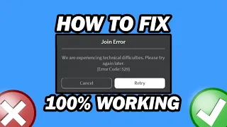How to Fix Roblox Error Code 529 | Fix Error Code 529 Roblox