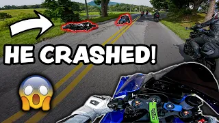 FAST Mountain Ride goes BAD! (2021 Yamaha R1)