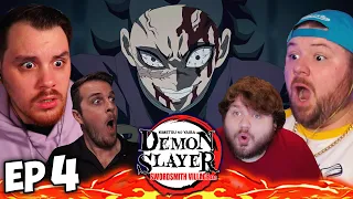 Demon Slayer Season 3 Episode 4 Group REACTION | Thank You, Tokito