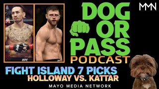 UFC Fight Island 7 Picks and MMA Predictions | Holloway vs Kattar Monkey Knife Fight Previews