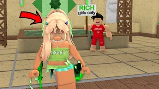 I Met a ODER LIFEGUARD Wanting Rich Girls, So I Went UNDERCOVER..(Murder Mystery 2)