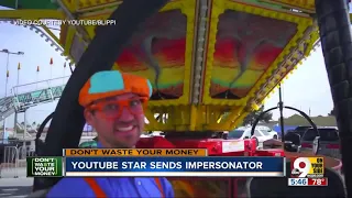 YouTube star Blippi sends impersonator on tour