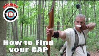 Traditional Archery - How to find your Gap