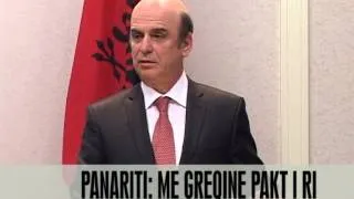 Panariti: Me Greqinë pakt i ri - Vizion Plus - Nwes - Lajme