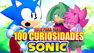 100 CURIOSIDADES QUE TAL VEZ NO SABIAS DE SONIC | EMERALD PLANET