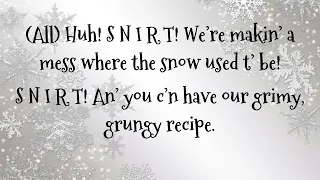 SNIRT! from FLAKES! The Musical - Sing Along Lyrics Video