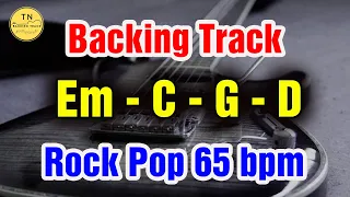 Rock Pop Backing Track E Minor | Em C G D | TN Backing Track