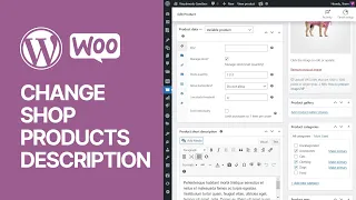 How To Edit, Change or Customize WooCommerce Products Description? WordPress Plugin Guide 🛒