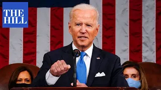 HIGHLIGHTS: Biggest  moments from President Biden's address to Congress