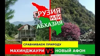 Махинджаури или Новый Афон | Сравниваем природу 🌞 Грузия или Абхазия - где лучше?