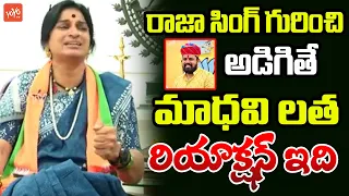 నన్ను చంపిన సరే..BJP MP Candidate Madhavi Latha About MLA Raja Singh | Lok Sabha Election |YOYOTV