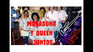 MARADONA Y QUEEN