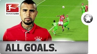 Arturo Vidal - All Goals For FC Bayern