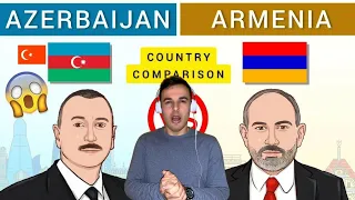Italian Reaction 🇦🇿 Azerbaijan vs Armenia 🇦🇲- Country Comparison