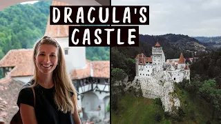 Visiting DRACULA'S CASTLE in TRANSYLVANIA, Romania | Bran Castle