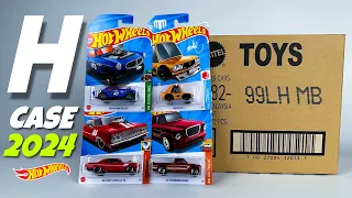 Unboxing Hot Wheels 2024 - H Case!