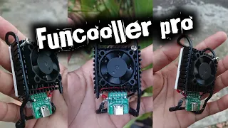 Buat pendingin handphone seperti Blackshark funcooller pro(Hand made)