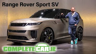 The new 635hp Range Rover Sport SV | Performance details and tech deep dive