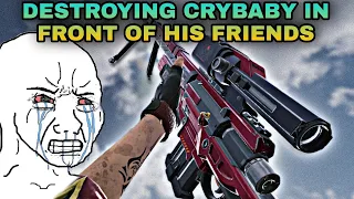 MAKING RANDOM DUDE CRY THEN DESTROYING HIM IN FRONT OF HIS FRIENDS...