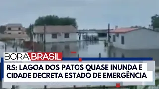 Lagoa de patos chega próximo da cota de inundação no RS | Bora Brasil