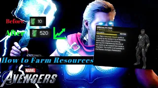 How to Farm DNA/Gold Strongboxes & Units in Marvel Avengers 2022
