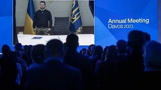 A minute's silence observed at Davos summit in memory of Ukraine helicopter victims