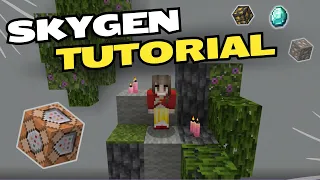 How to make a Skygen in Minecraft Bedrock!