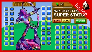 MAX LEVEL UPGRADE SUPER STATUE - STICK WAR LEGACY - hip hop