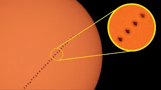 Che cosa sono quegli 'oggetti' che stanno attraversando il Sole?