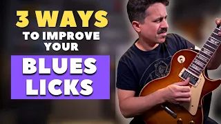 Let me show you 3 Ways To Use Blues Licks!