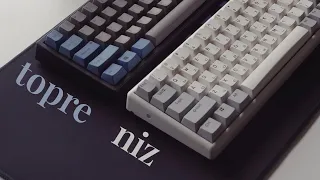 LEOPOLD FC660C vs NIZ ATOM 68 | Typing sounds