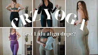 BEST LULU ALIGN DUPE?! - CRZ Yoga x Butterluxe | Try On and Review #fitness #haul