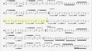 System Of A Down - Toxicity drum tab, score, sheet music