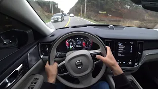 2021 Volvo S60 B5 Inscription POV test drive