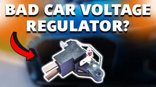 SYMPTOMS OF A BAD CAR VOLTAGE REGULATOR  (Meaning, Causes & How to Fix)